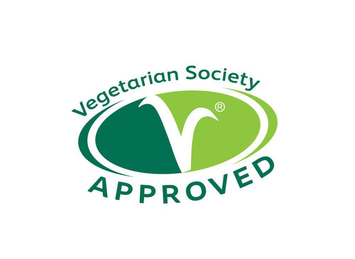 Certified by The Vegetarian Society