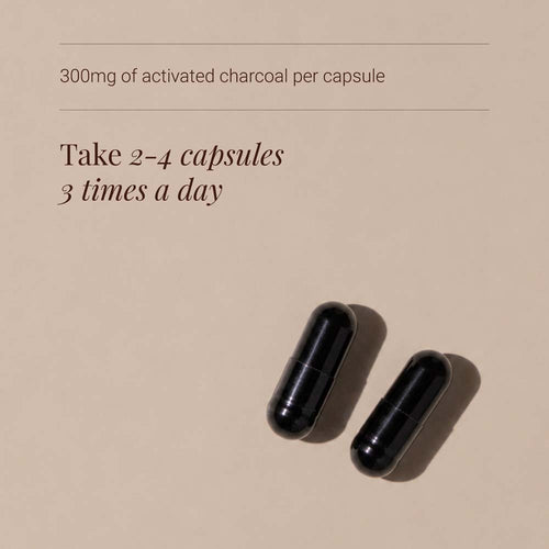 Kiki Health Activated Charcoal directions