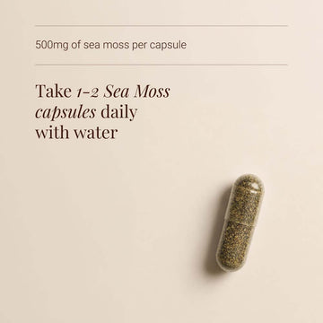 Kiki Health Sea Moss capsules directions