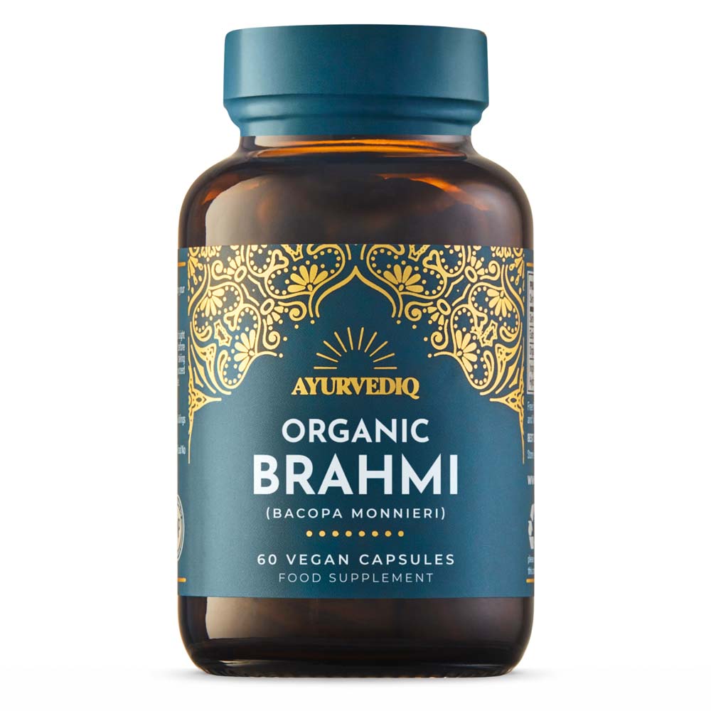 Ayurvediq Organic Brahmi (Bacopa Monnieri) food supplement
