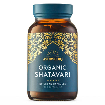 Ayurvediq Shatavari 120 Vegan Capsules Supplement