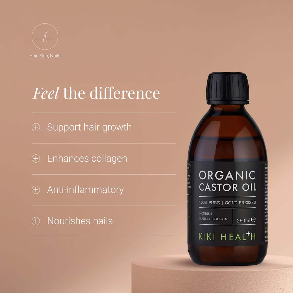 Kiki Health Castor Oil benefits