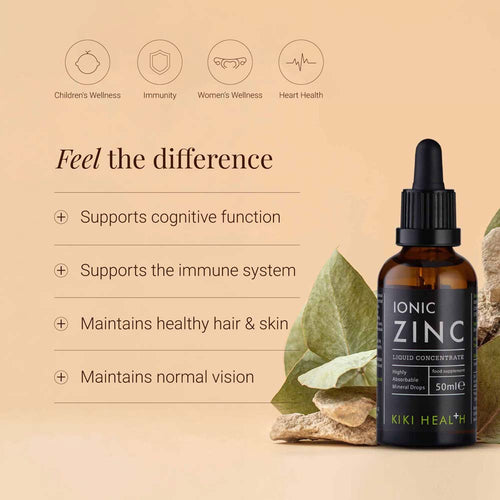 Kiki Health Ionic Zinc 50ml benefits