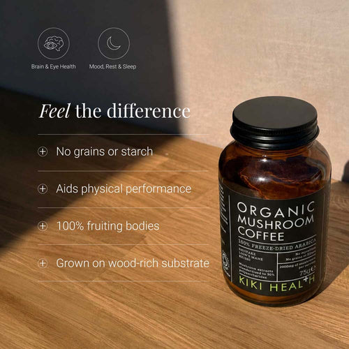 Kiki Health Mushroom Coffee benefits