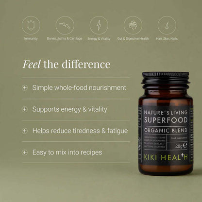 Kiki Health Nature Living Superfood benefits