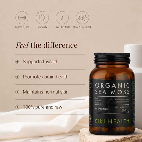 Kiki Health Sea Moss capsules benefits