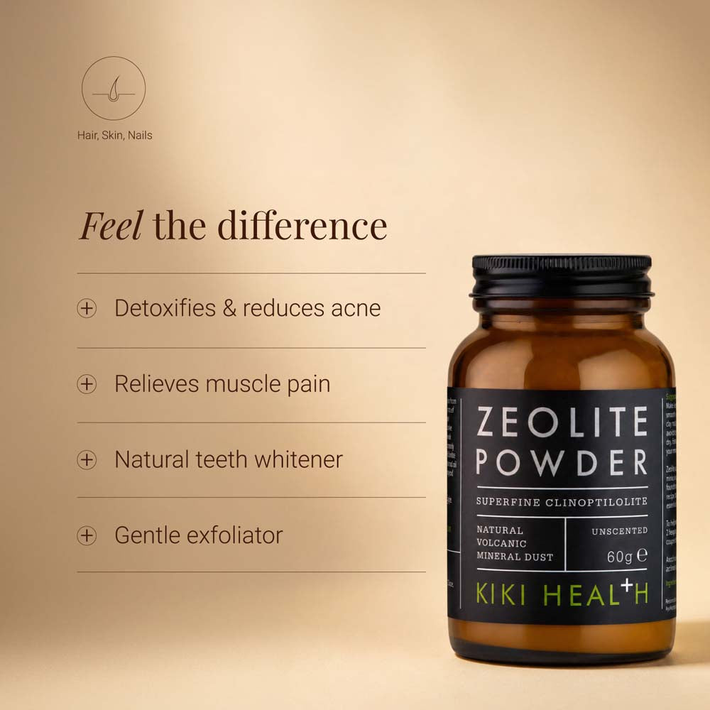 Kiki Health Zeolite Powder benefits 