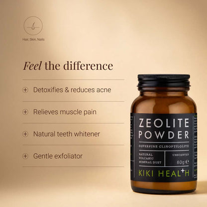 Kiki Health Zeolite Powder benefits 