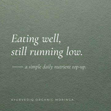 A textured green background with white text reading, &
