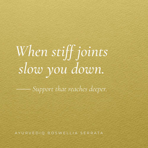 A square graphic with a textured mustard-yellow background and white text reading, &