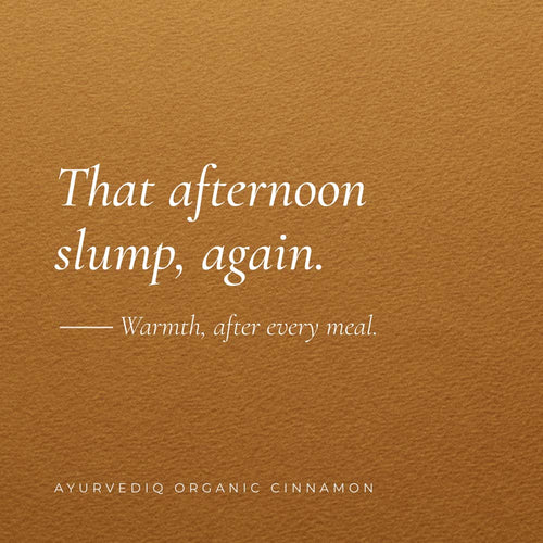 A square product graphic with a warm brown textured background and white text reading, &