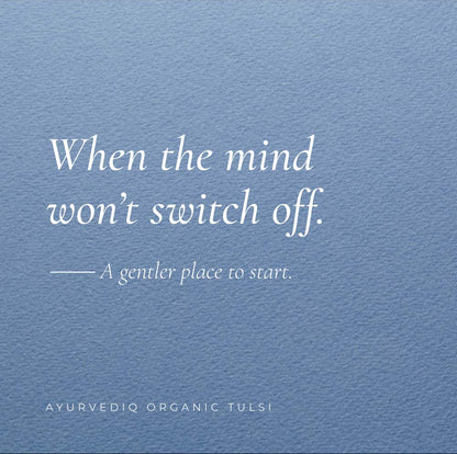 A square graphic with a textured light blue background and white text reading, &