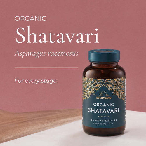 Ayurvediq Shatavari 120 Vegan Capsules Supplement