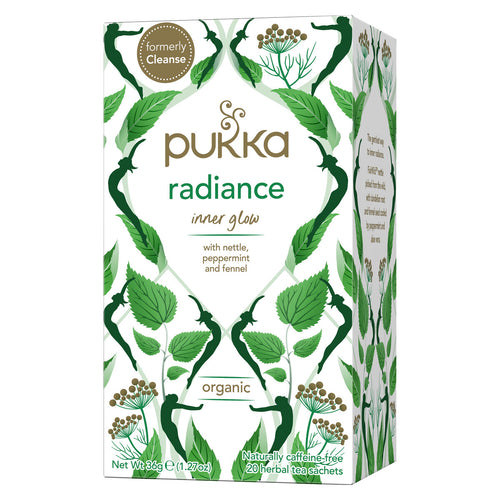 box of Pukka Organic Radiance Tea