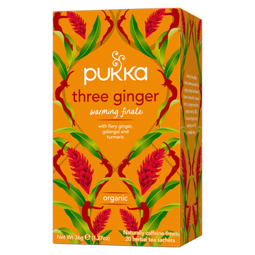 Pukka Organic Three Ginger Tea