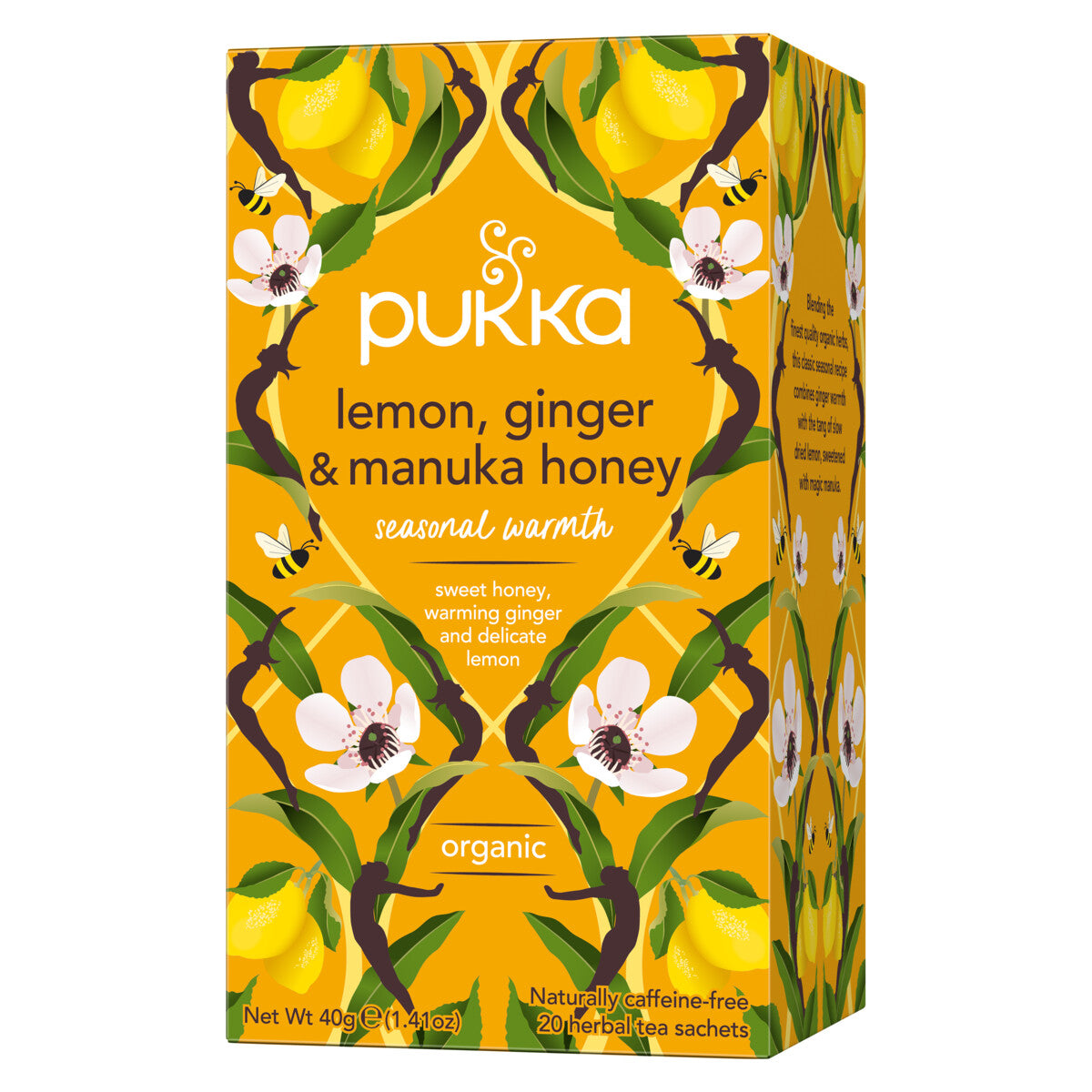 Pukka Organic Lemon, Ginger &amp; Manuka Honey