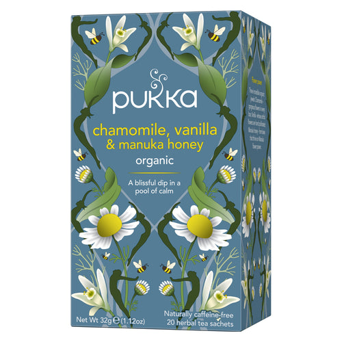 Pukka Organic Chamomile, Vanilla &amp; Manuka Honey
