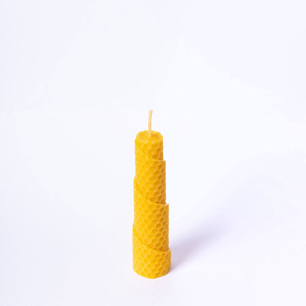 Rainbow Candles 100% Beeswax Spiral Candle