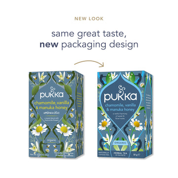 Pukka Organic Chamomile, Vanilla &amp; Manuka Honey