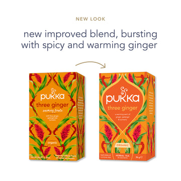 Pukka Organic Three Ginger Tea
