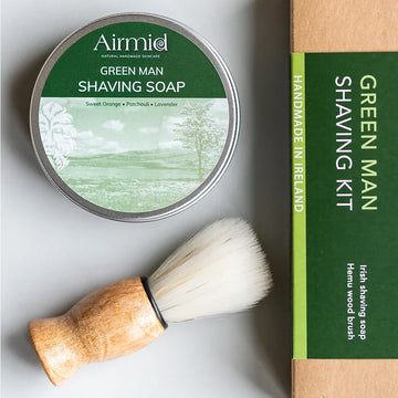 Airmid Green Man Shaving Kit