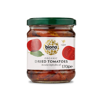 jar of Biona Organic Sun Dried Tomatoes