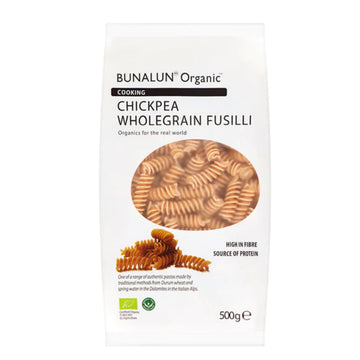 Bunalun Organic Chickpea Wholegrain Fusilli
