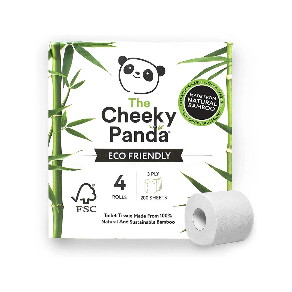 The Cheeky Panda Natural Bamboo Toilet Tissue