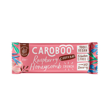 Caroboo Smooth &amp; Creamy Raspberry Honeycomb Bar