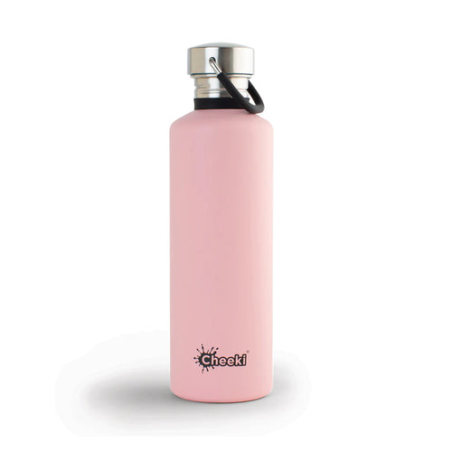 Cheeki Classic Single Wall Water Bottle - Pink