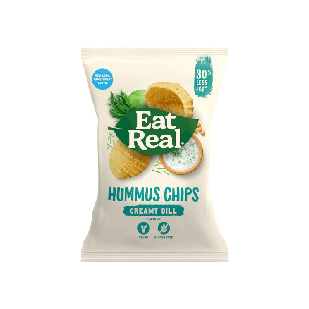 Eat Real Hummus Chips - Creamy Dill Flavour