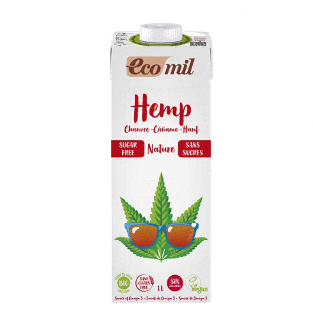 Ecomil Organic Hemp Milk Sugar Free
