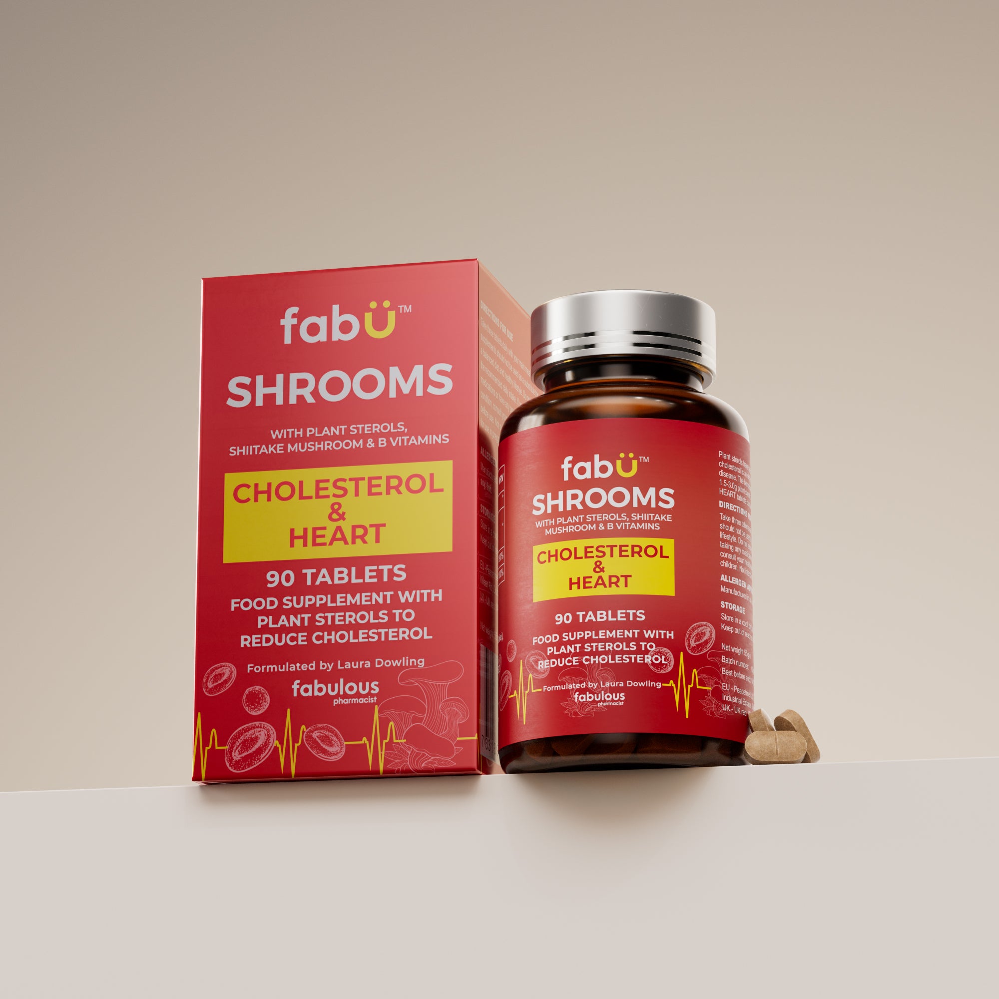FabÜ Shrooms Cholesterol &amp; Heart