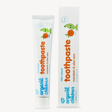 Green People Organic Children Mandarin &amp; Aloe Vera Toothpaste