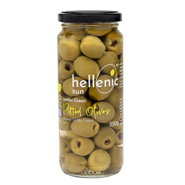 Hellenic Jumbo Green Olives