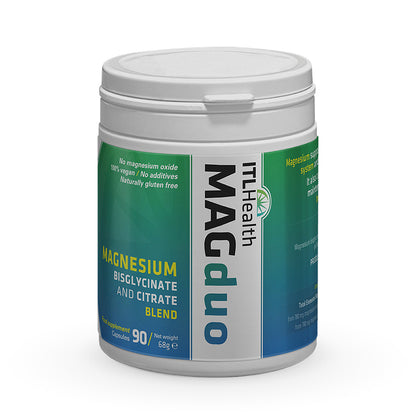 ITL MAGduo - Magnesium Bisglycinate &amp; Citrate Blend