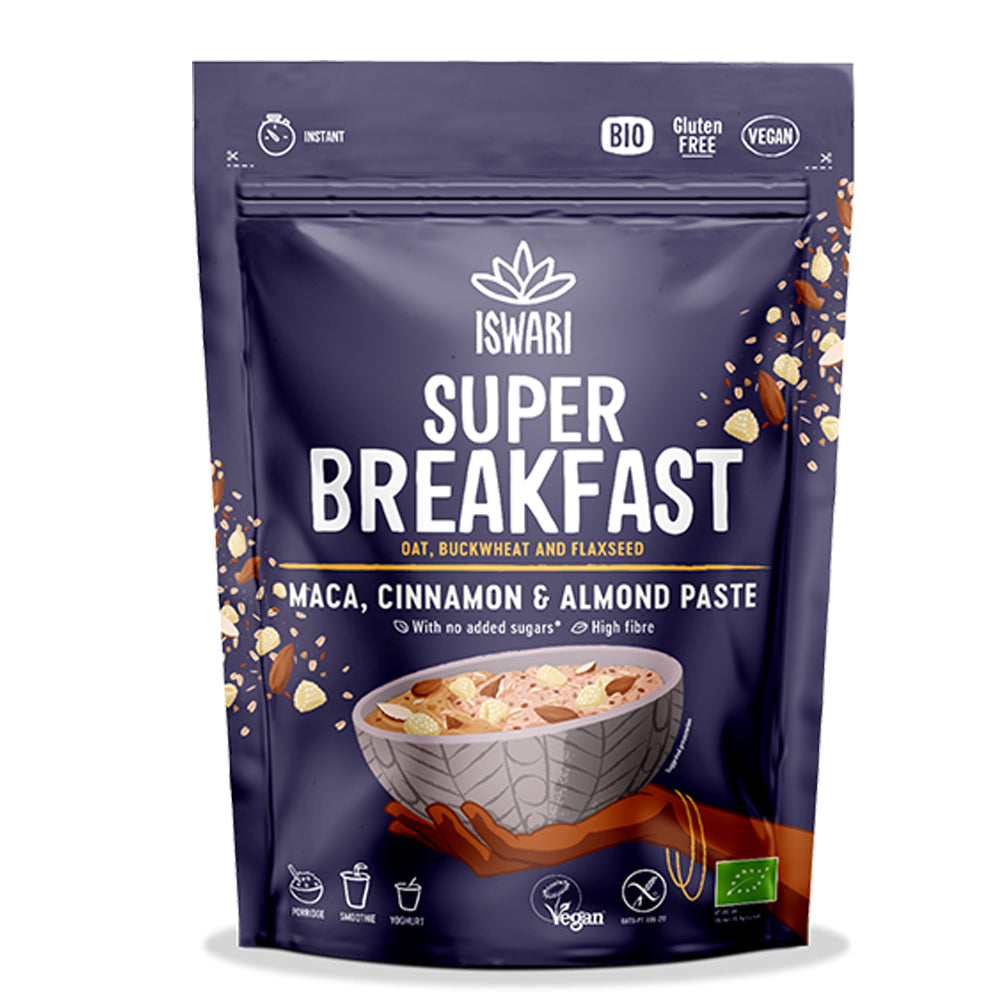 Iswari Super Breakfast Maca, Cinnamon and Almond