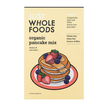 Just Wholefoods Organic Vegan Pancake Mix