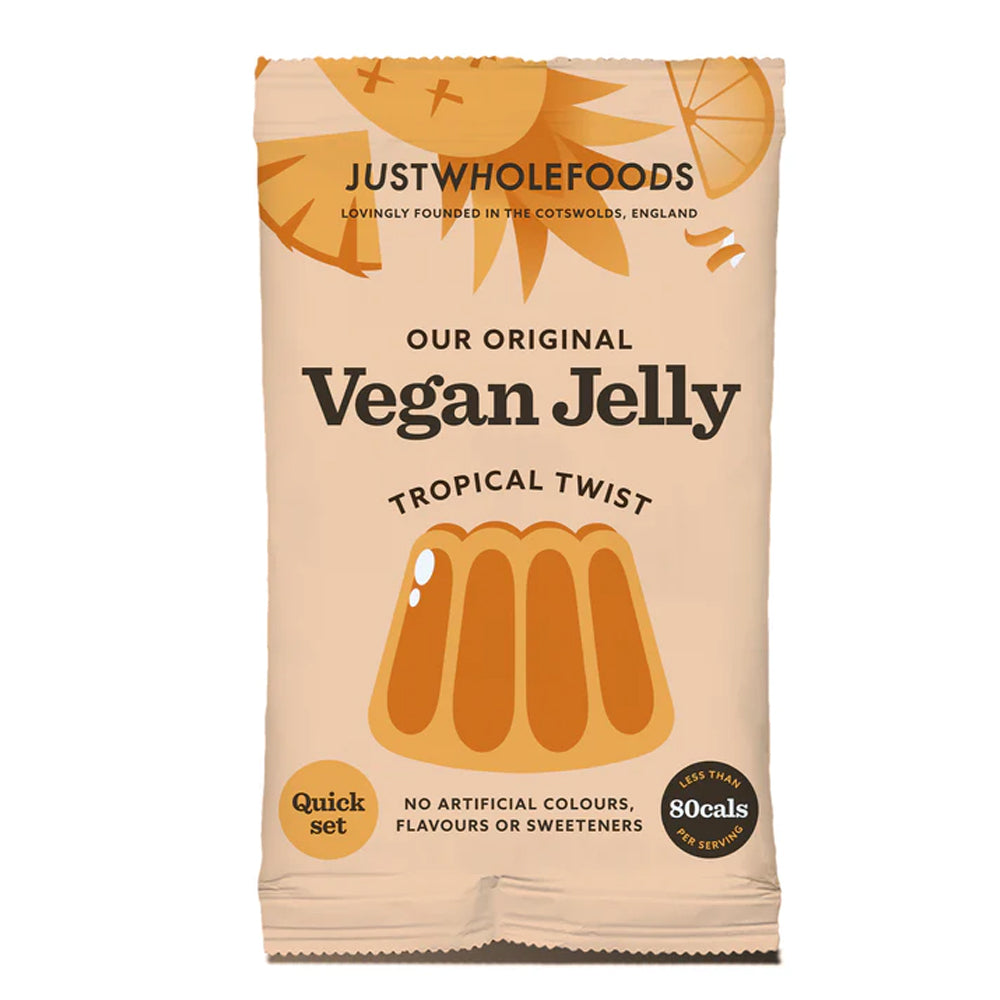 Just Wholefoods Vegan Tropical Jelly Crystals