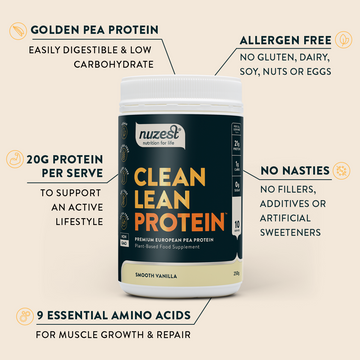 NuZest Smooth Vanilla Clean Lean Protein - 500g