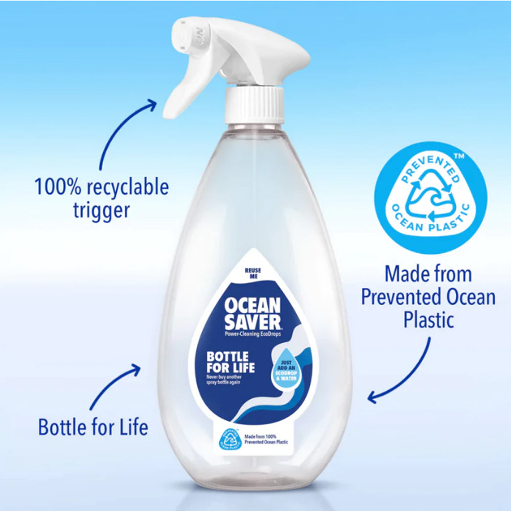 BugSlide Extra Large Saver Pack: Ready-to-Use Spray Bottle, Big Refill Jug & Microfiber Cloth