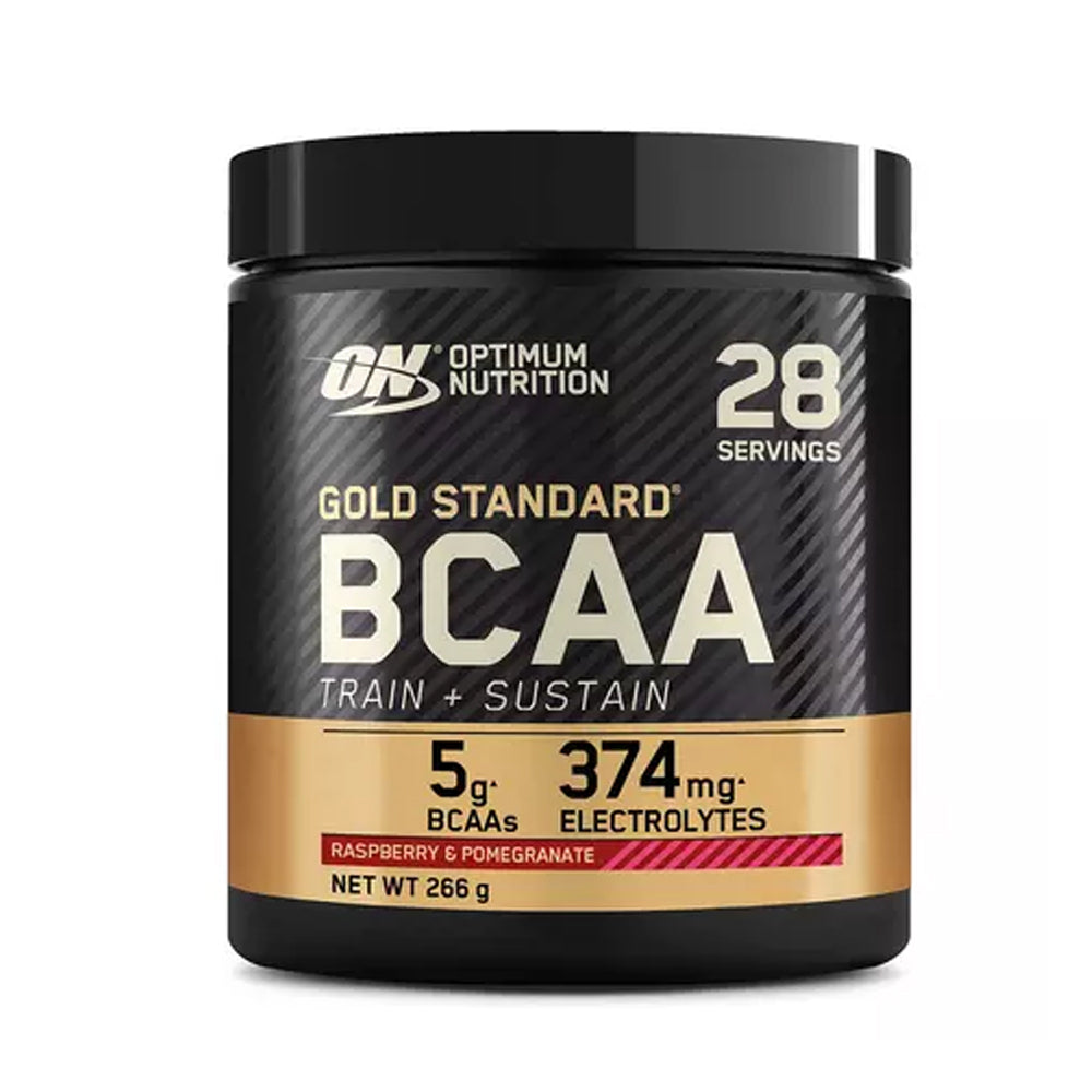 tub of Optimum Nutrition Gold Standard BCAA - Raspberry &amp; Pomegranate