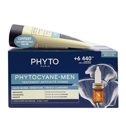 Phyto Phytocyane Men Treatment Progressive Hair Loss