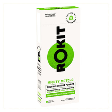 Rokit Mighty Matcha Organic Green Tea Pods