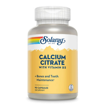Solaray Calcium Citrate with Vitamin D3