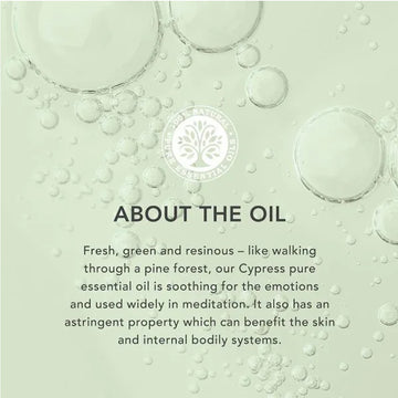 Tisserand Wild Crafted Cypress Pure Essential Oil
