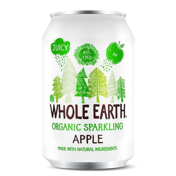 Whole Earth Light Sparkling Organic Apple Drink