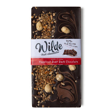Wild Irish Chocolates Hazelnut Duet 70% Cocoa Solids