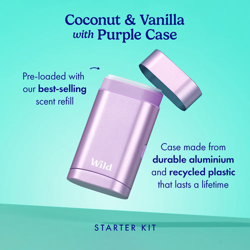 Wild Coconut Vanilla Refillable Deodorant