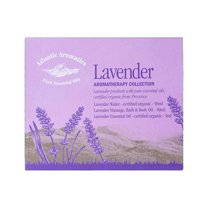 Atlantic Aromatics Lavender Aromatherapy Collection packaging